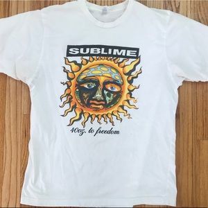 Sublime Band T-Shirt 40oz to Freedom